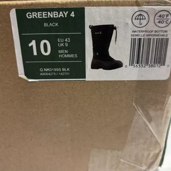 Kamik Black Winter Snow Boots main image 5